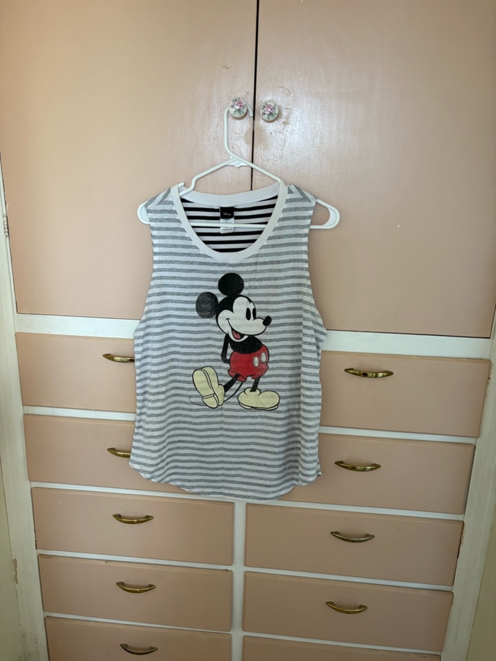 Disney Striped Crewneck Shirt - Black & White - Picture 2 of 6